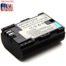 Unbranded Li-ion Battery For LP-E6N Canon DS126401 DS126402 DS126411 DS126251 SLR Camera