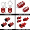 Lockout Tagout Kit Electrical Loto - Clamp-On Circuit Breaker Lockout,