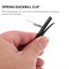 Abaodam 100pcs Duck Bill Clips with Spring Metal Hair Clips