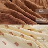 2Pcs Muslin Bassinet Sheet Fitted Bassinet Sheets Set,Comfortable Bed Sheet