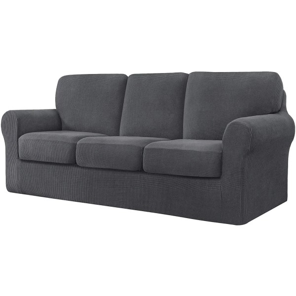LINGERIN 7 Piece Stretch Sofa Covers for 1Base Cover 3