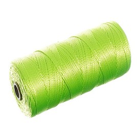 Premium Braided Nylon Seine Twine - 1000 Foot - Neon Green
