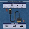 SOEYBAE HDMI to DVI Converter Adapter, 3.3 ft (1 m),