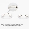 4PCS Magnetic Eyeglass Holder Stainless Steel Mini Sunglass Racks 12