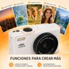 Sanpyl Cámara Digital 4K 64MP, 18X Zoom Vlogging con Pantalla