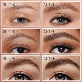 Lápiz Para Cejas Lápiz Para Microblading De Cejas - Lápiz Para Maquillaje De Ojos Lápiz Para Cejas Micro 4 Point Brow Pen Lift & Snatch Eyebrow Microblading Pen Larga Duración Impermeable Cabello Natural Para Cejas (C)