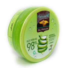 Herborist Aloe vera Gel 98% - Shoothing & Moisturizing, 250 Gram