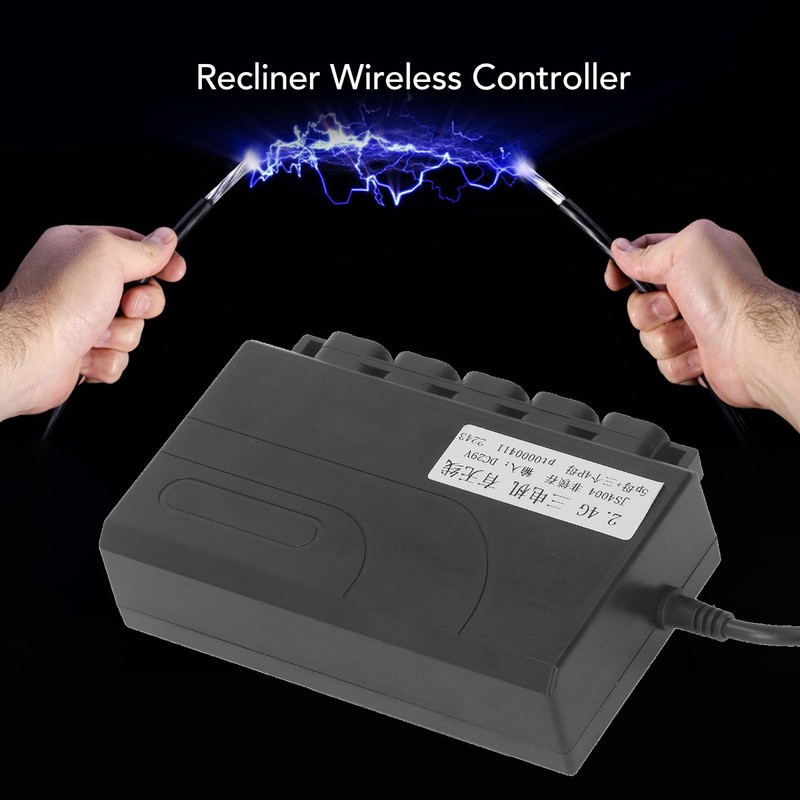 Recliner Wireless Controller Single 1 for 3 Motor 2.4GHz Reclining