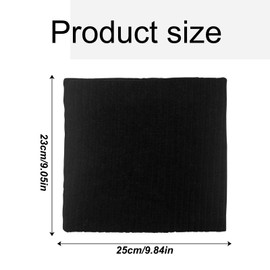 XNIVUIS Pack of 2 Winter Neck Tube Men's Ski Scarf Men's Tube Scarf Neck Warmer Face Scarf Multifunctional Scarf Windproof Circle Loop Scarves for Women, Black, Burgundy