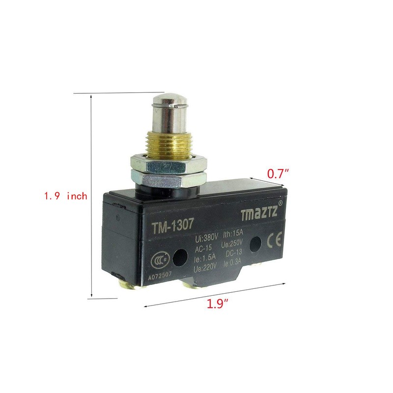 YXQ TM-1307 Micro Limit Switch AC 380V 15A SPDT NO