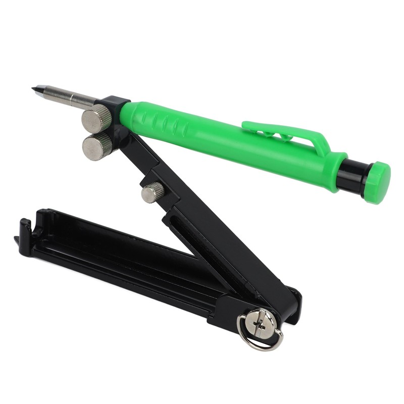 Multifunction Scribing Tool Construction Pencil Aluminum Alloy DIY Woodworking Scribe