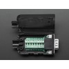 DE-15 (DB-15) VGA macho a bloque de terminales