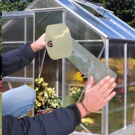 ALL TAPES DEPOT: Greenhouse Repair Tape - 4 x 108', Black Polyethylene Film for Long-Term UV Protection, Ideal for Greenhouses, Boats, and Campers.