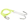 Diving Hooks Stainless Steel Double Reef Hook with Spiral Coil