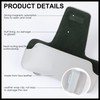 URIZZD Sunglass Holder for Car Visor, Car Sunglasses Holder Leather,