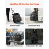 VEVOR 15" Rolling Tool Bag, 110 lbs Load Capacity, 25