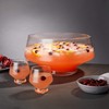 Viski 6448 Raye: Footed Punch Cups, Glass (Lead-Free Crystal), 8