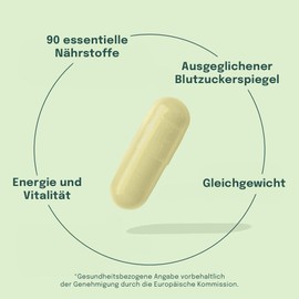 Moringa Kapseln | 120 Kapseln mit 800 mg Moringa-Pulver pro Tagesdosis | Superfood für Energie & Vitalität | Vegan & Laborgeprüft | Sundt Nutrition