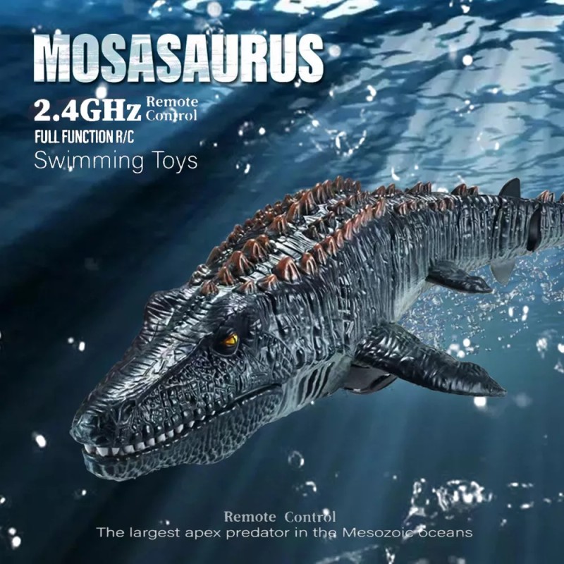 Home Dinosaurio Para Niños Mosasaurus Diving Toys Rc Boat