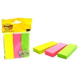 Post-it Note Markers 100 each of Neon Yellow - Pink and Lime Green 6713 [Pack 3]