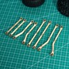 INJORA Brass High Clearance Chassis Links Set for TRX4M Defender