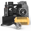 Arlega 5 In 1 Beard Growth Kit, Beard Oil, Beard