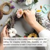 PATIKIL 12 Inch Dream Catcher Rings, 2 Pcs Metal Star