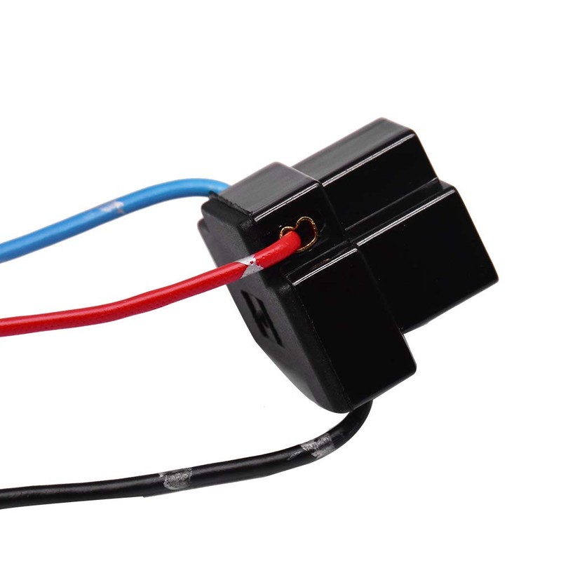 HUIQIAODS H4 Headlight Socket Lamp Connector Plug Wire Harness Adapter