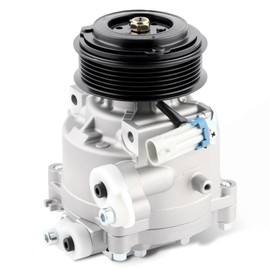 Car A/C Compressor Fit for Encore 2013-2022, Encore GX 2020-2021, for Sonic 2013-2020, Trax 13-22 Automotive Replacement AC Compressor 6513004 A/C Compressor for Car CO 22301C