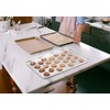 Zodiac Aluminium Baking Tray, Cast Iron, Silver, 36 x 26