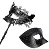 Hoshin Masquerade Mask for Couple, Mardi Gras Deecorations Venetian Masks