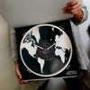 DISCOCLOCK - Silent Vinyl Clock - World World - Gift
