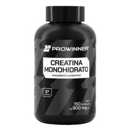 Suplemento Creatina Monohidrato 100 150 Cáps Prowinner Natural