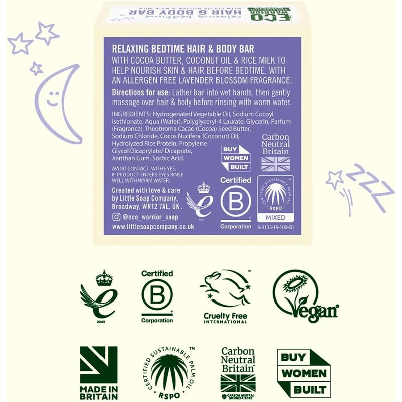 Eco Warrior Baby & Child Edit Relaxing Bedtime Hair &