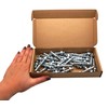 SKIR'CO Pack of 30 Wedge Anchors Galvanised M8 x 60