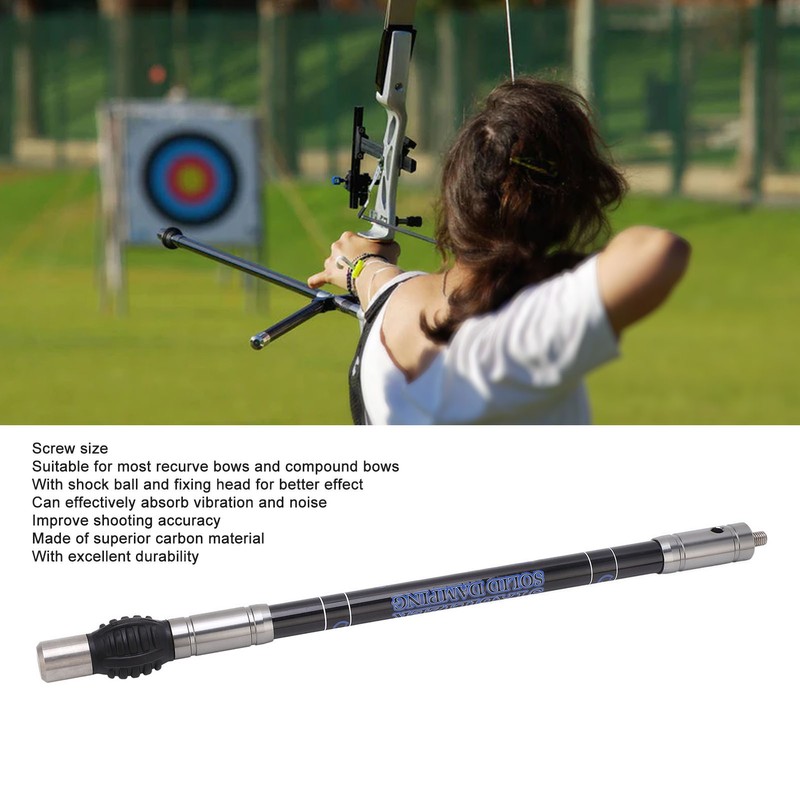 Archery Stabilizer Professional Shock Absorption Balance Bar Carbon Hunting Bow