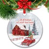 At Christmas All Roads Lead Home - 2024 Christmas Ornaments,