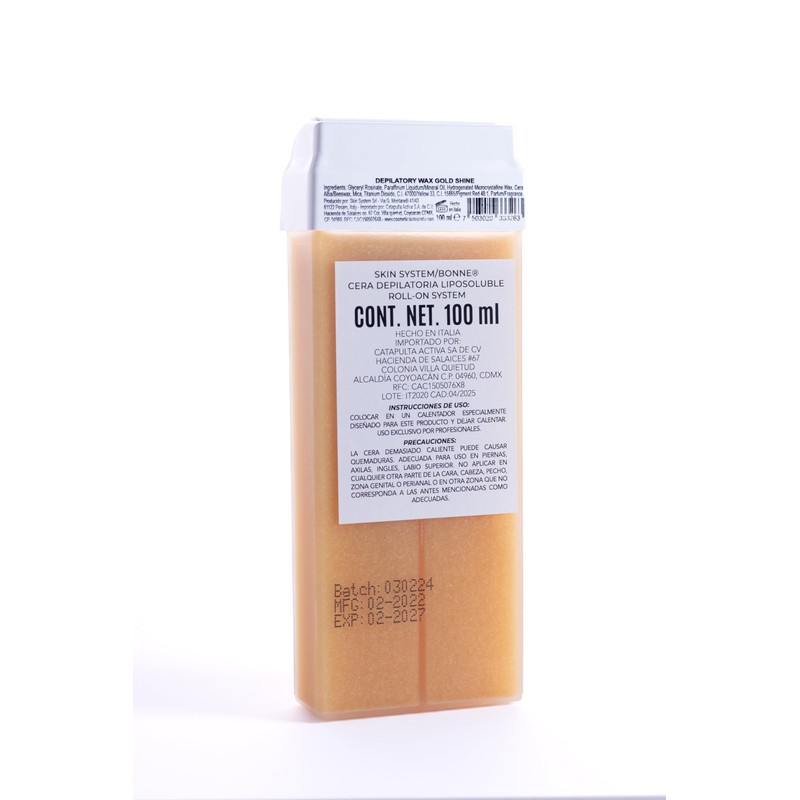 Bonne: Cartuchos de Cera en Roll On (Gold)