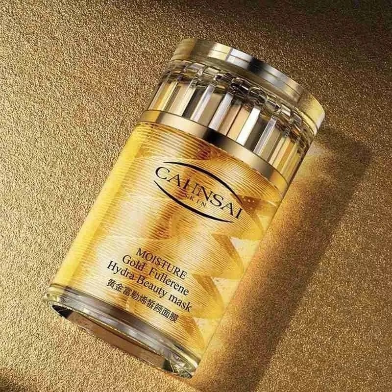 CANHSAI Mascarilla Anti Edad Reparadora Lamina De Oro 24k