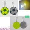 Bellarino Reflective Key Chain, Reflector, Keychain Set, Soccer Ball, Fluorescent,