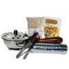 Incense Pan Set Silver Nickel 5 Pieces Incense Burner for