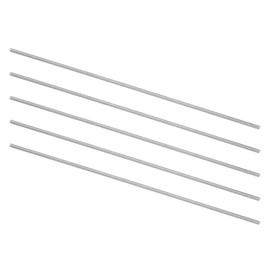 sourcing map 5pcs Round Steel Metal Rods, 1.4mm x 100mm High Speed Steel (HSS) Lathe Bar Stock Tool, for Shaft Gear Drill Lathes Boring Machine Turning Miniature DIY Craft