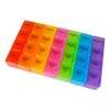 SEIWEI Medication Organizer 28 Compartments Pill Organizer Big Pill Container