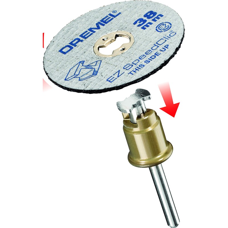 Dremel EZ SpeedClic SC456 Metal Cutting Wheel 5-pack, 5 Cutting