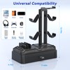 KDD Headphone Stand with Drawer - Rotatable Headset & Detachable