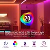 LED Strip Lights 32.8FT/10M 300 LEDs IP65 5050 RGB Light