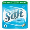 Morrisons Coconut Toilet Tissue 4 Rolls