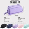 Pen Case, Large Capacity, Pencil Case, Double Zipper, Tool Pen
