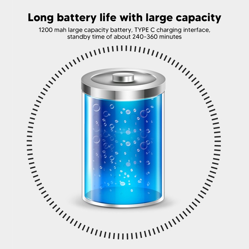CO2 Detector with Display Screen ABS Battery USB Charging Multi