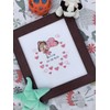 Riolis Birth Sampler Cross Stitch Kit - 1123 - Girl